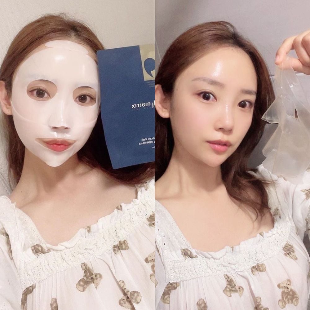  Mặt Nạ Thạch Collagen Nâng Cơ Chống Lão Hóa DERM'ALL MATRIX Facial Derma Mask Hàn Quốc 