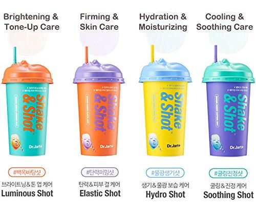4 loại mặt nạ Dr Jart+ Shake & Shot với 4 công dụng khác nhau 1