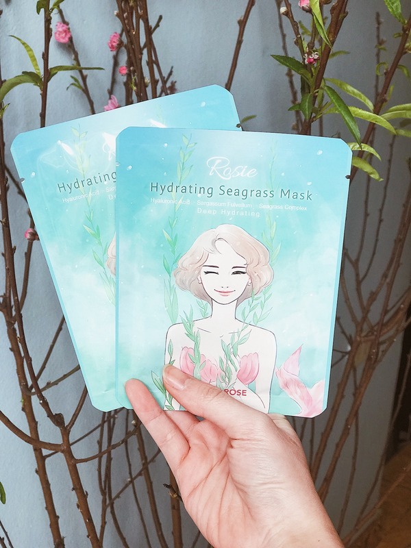 Mặt Nạ SeoulRose Rosie Hydrating Seagrass Mask - bicicosmetics.vn