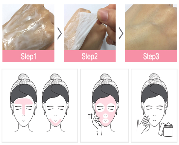 cách sử dụng Mặt Nạ Lột Natural Daily Mochi Pack The Saem