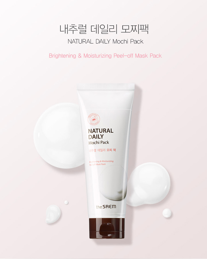 Mặt Nạ Lột Natural Daily Mochi Pack The Saem