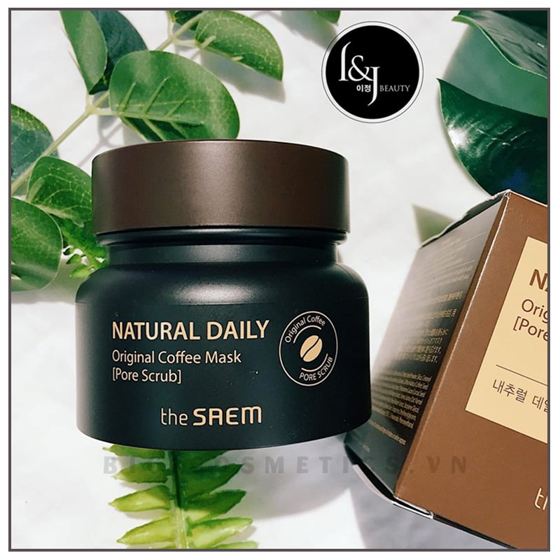 Mặt Nạ The Saem Natural Daily Original Coffee Mask 1