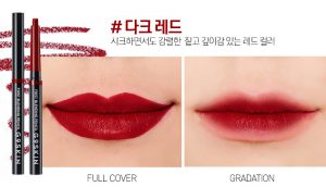 Son bút chì G9 Skin màu 05: Dark Red 1 Son bút chì G9 Skin màu 05: Dark Red 1