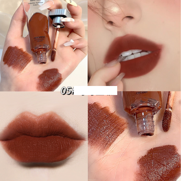  Son Kem Lì Dạng Tuýp Trong Suốt MAFFICK Ice Cube Velvet Lip Glaze Nội Địa Trung 