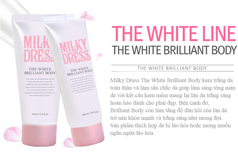 Milky Dress The White Brilliant6 - bici cosmetics