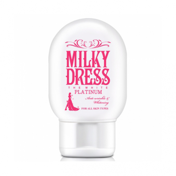  Kem Dưỡng Trắng Da, Chống Lão Hóa Milky Dress The White Platinum 