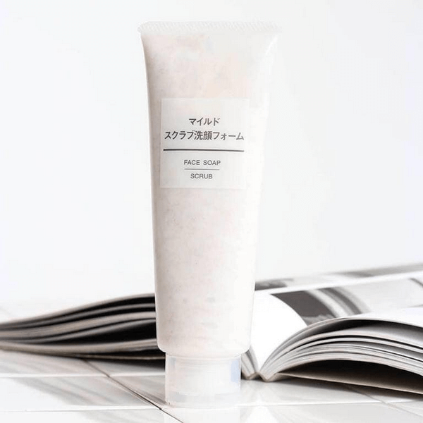  (Mẫu Mới) Tẩy Tế Bào Chết MUJI Face Soap Scrub 100g 