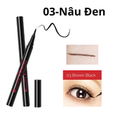  Kẻ Mắt Nước Nét Mảnh 0.1mm Không Trôi Isehan KISS ME HEROINE Make Smooth LIQUID Eyeliner Waterproof 