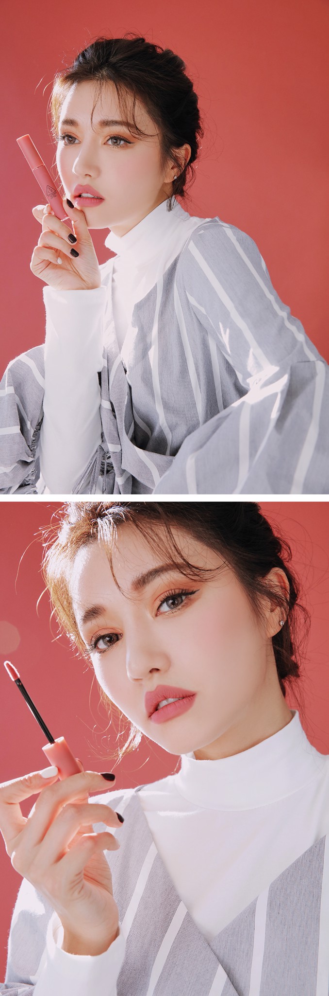 3CE Velvet Lip Tint Near And Dear (hồng đất)2 3CE Velvet Lip Tint Near And Dear (hồng đất) 1