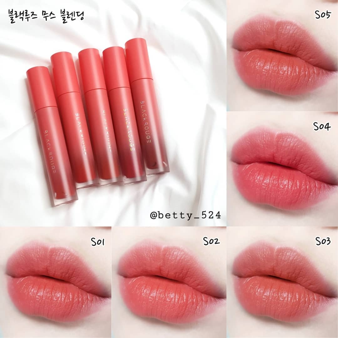 Black Rouge Mousse Blending- bicicosmetics.vn