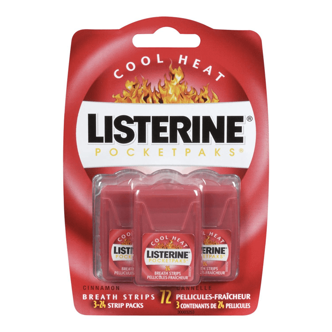 Miếng Ngậm Thơm Miệng Listerine COOL HEAT 