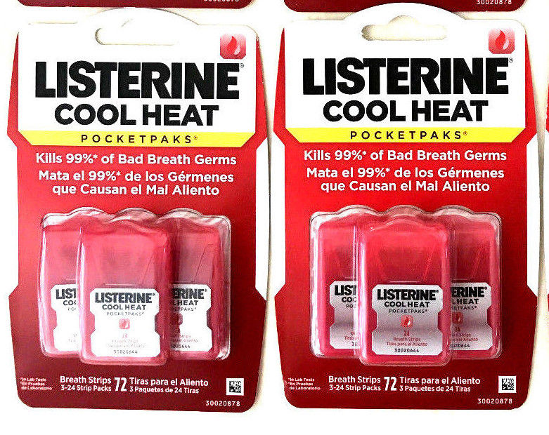 thiết kế Miếng ngậm thơm miệng Listerine Pocketpaks 