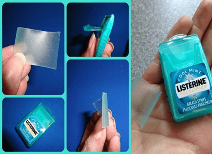 công dụng Miếng Ngậm Thơm Miệng Listerine Pocketpaks 