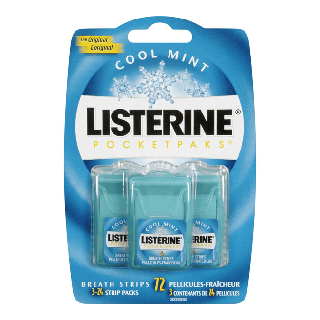 Miếng Ngậm Thơm Miệng Listerine COOL MINT 