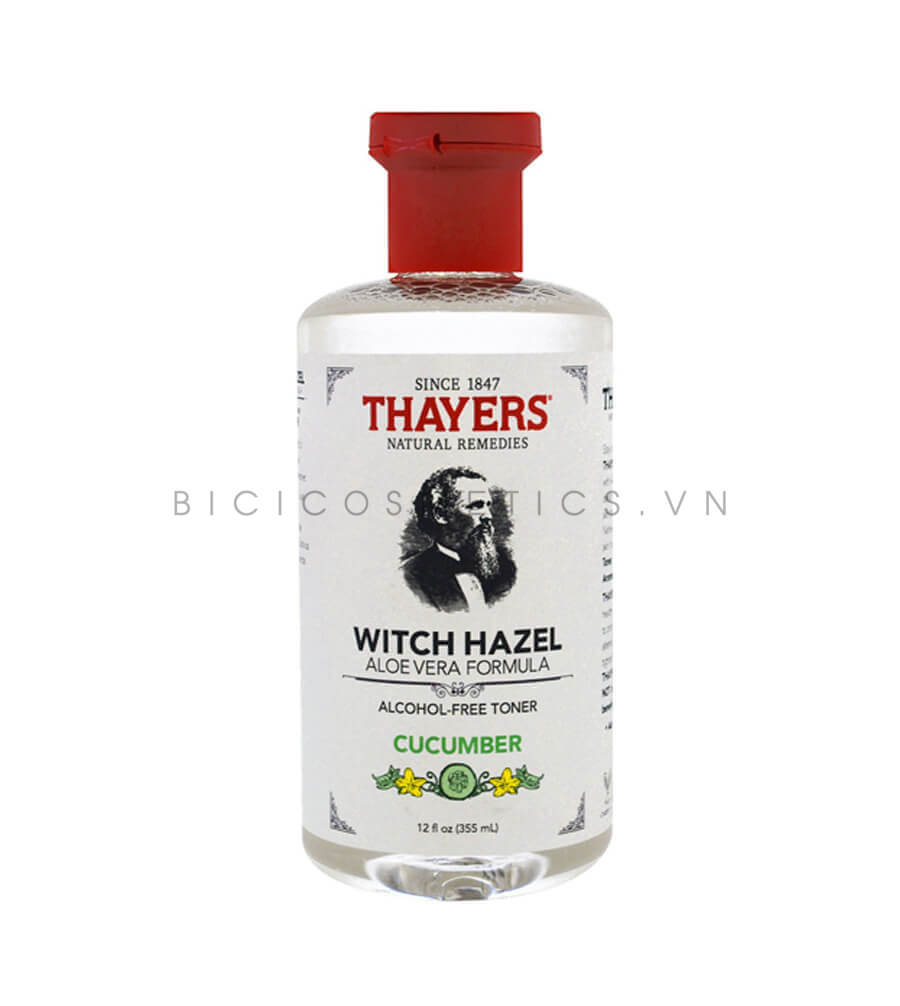 Nước Hoa Hồng Thayers Alcohol – Free Witch Hazel Bicicosmetics.vn