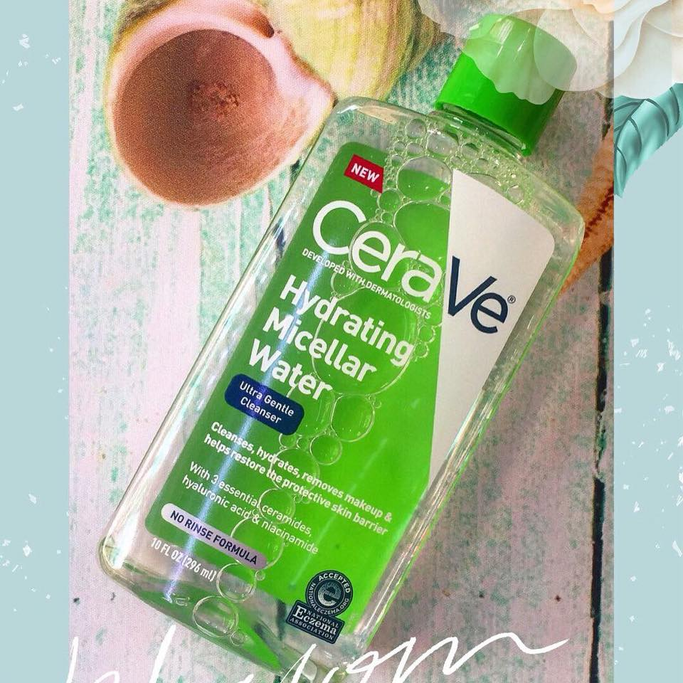 Sản phẩm Nước Tẩy Trang CeraVe Hydrating Micellar Water sử dụng công nghệ Micellar