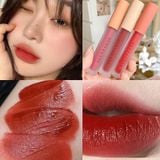  Set 3 Son Kem HERORANGE Fluffy Lip Glaze Nội Địa Trung 