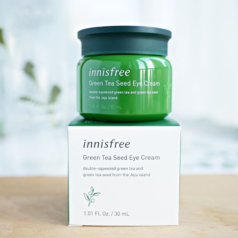  Kem Dưỡng Mắt Trà Xanh Innisfree Green Tea Seed Eye Cream 30ml 