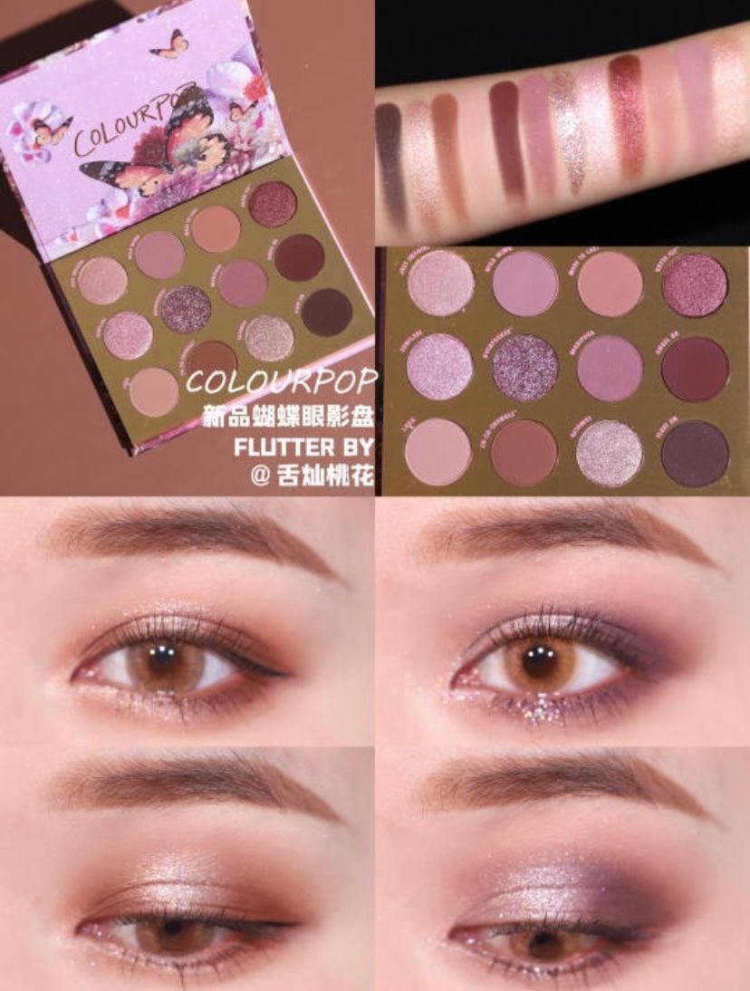  Bảng Màu Mắt 12 Ô COLOURPOP Eyeshadow Pressed Powder Palette 