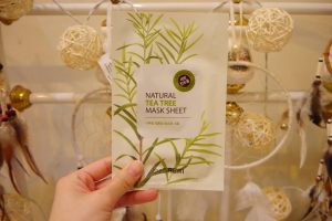 Mặt nạ The Saem Natural Mask Sheet tea tree- Bici Cosmetics