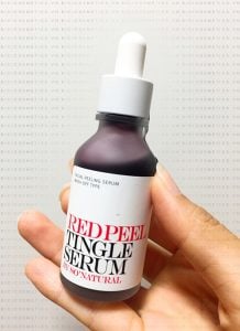 Red Peel Tingle Serum giúp cho việc Peel da từ phức tạp trở nên đơn giản- Bici Cosmetics