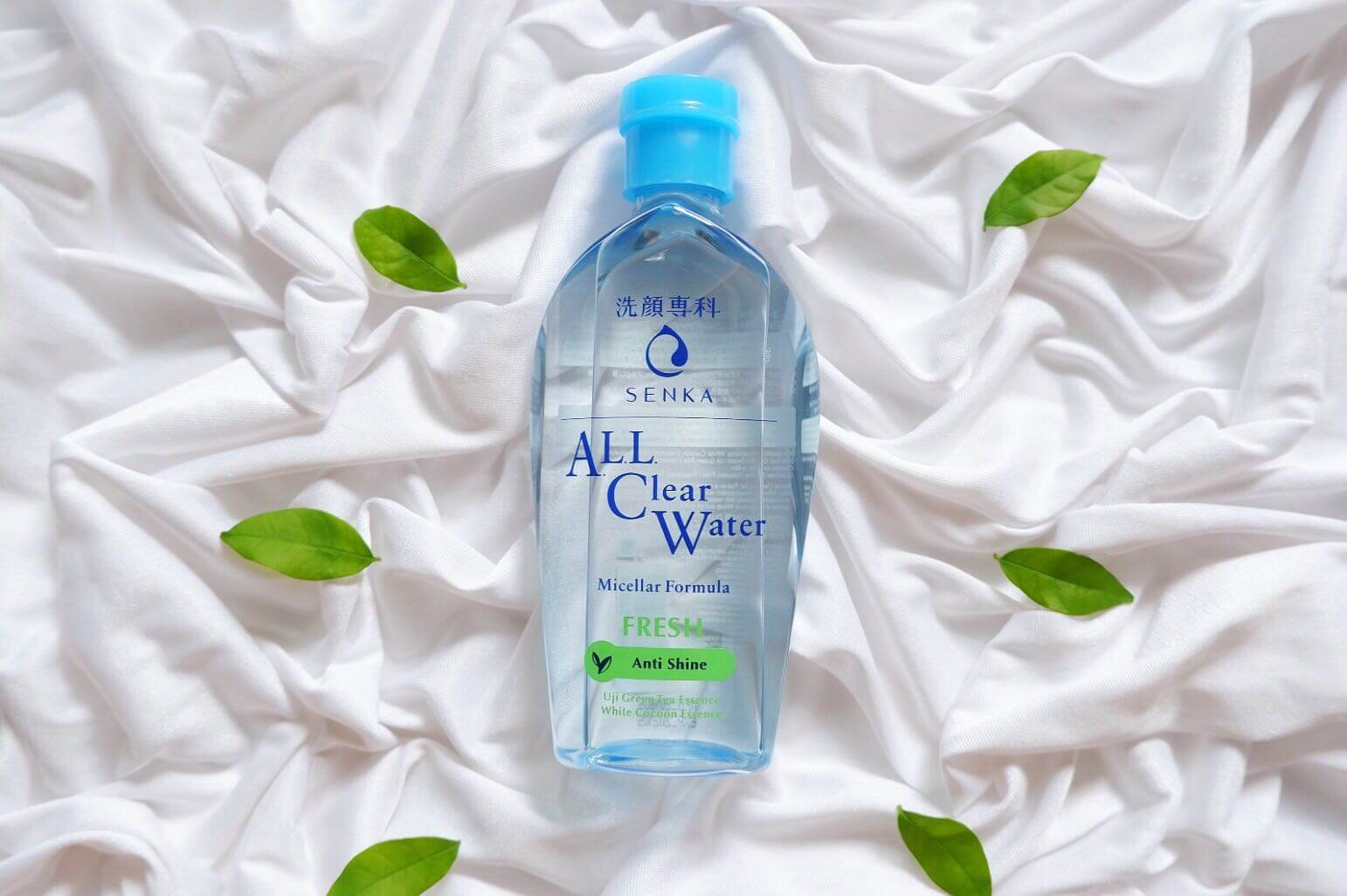 Nước tẩy trang Senka All Clear Water Anti Shine- nước tẩy trang cho da dầu mụn-bicicosmetics.vn
