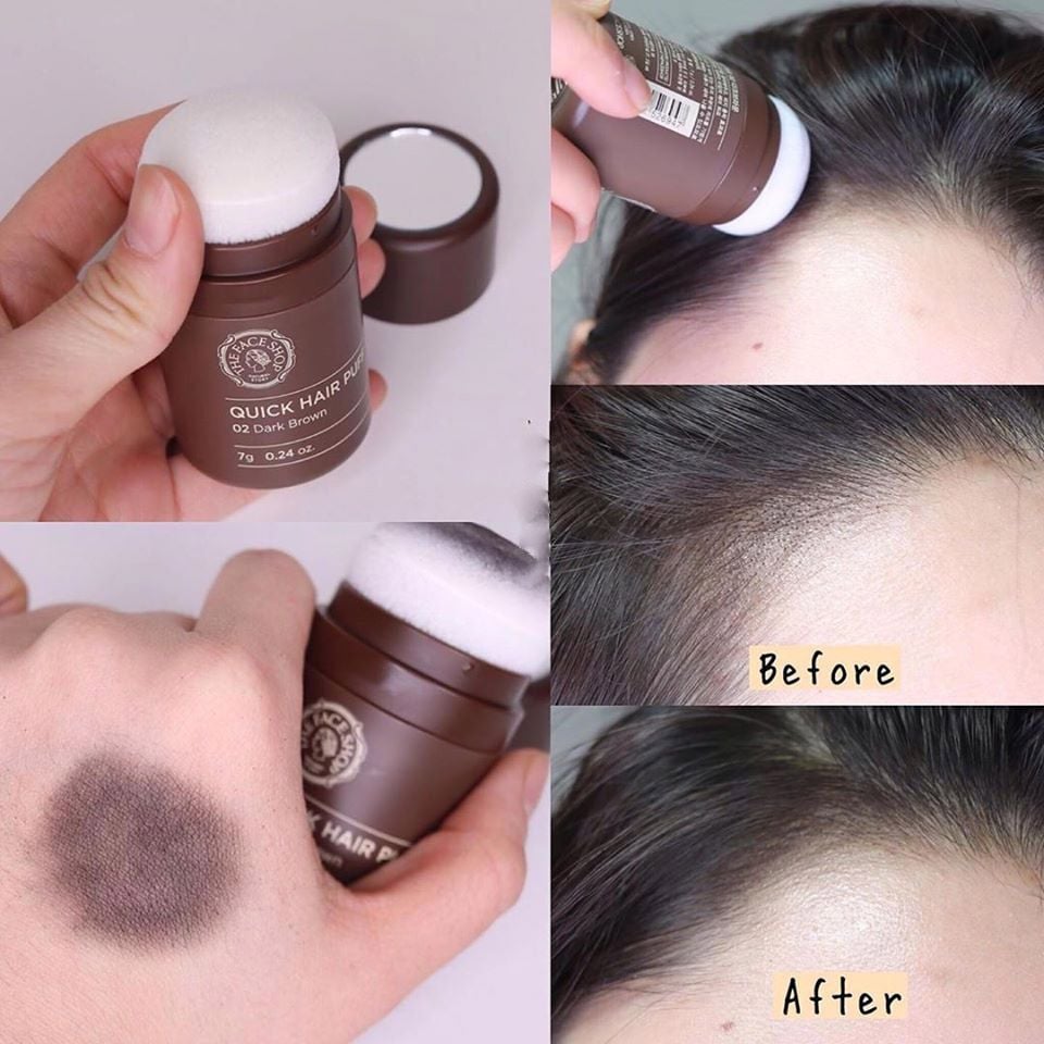  Phấn Che Khuyết Điểm Tóc The Face Shop Quick Hair Puff Shadow 