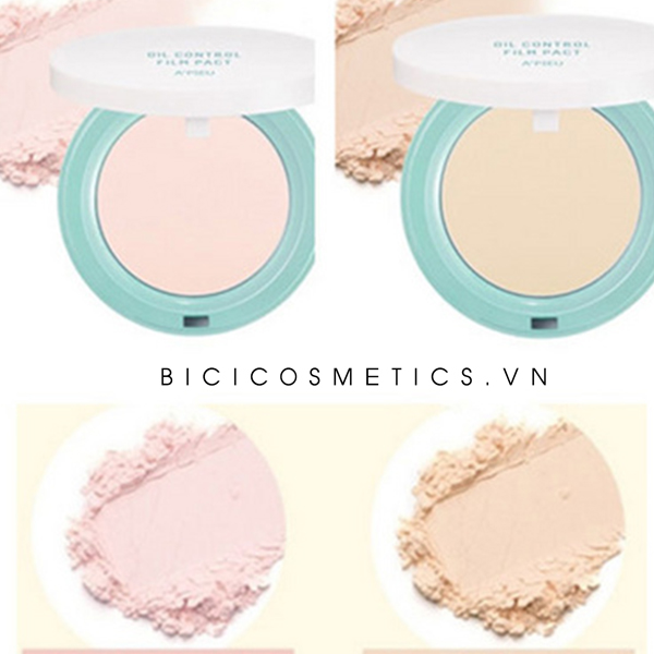 Phấn Phủ A'PIEU - Oil Control Film Pact - Bici Cosmetics