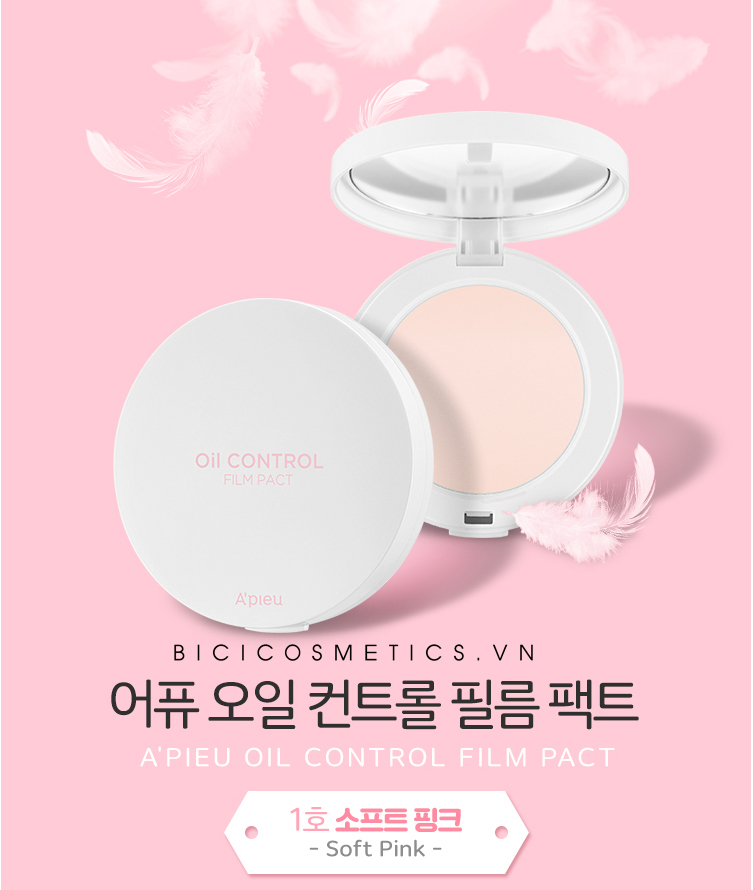 Phấn Phủ A'PIEU - Oil Control Film Pact11 - Bici Cosmetics