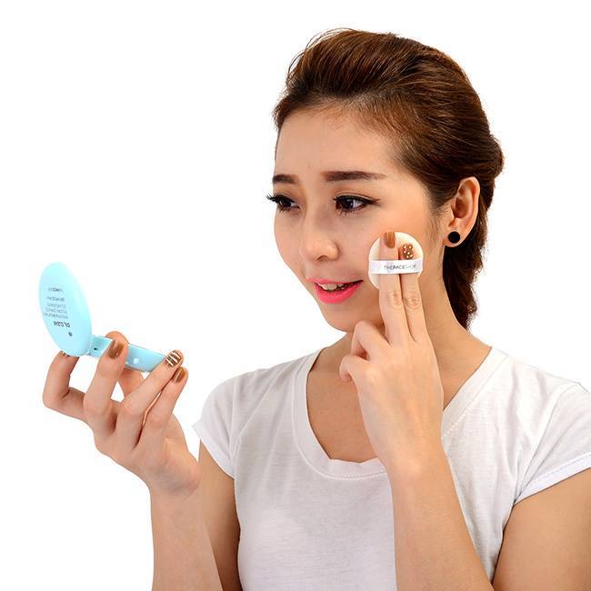 Phấn phủ nén kiềm dầu The Face Shop Oil Clear Blotting Pact -bicicosmetics.vn
