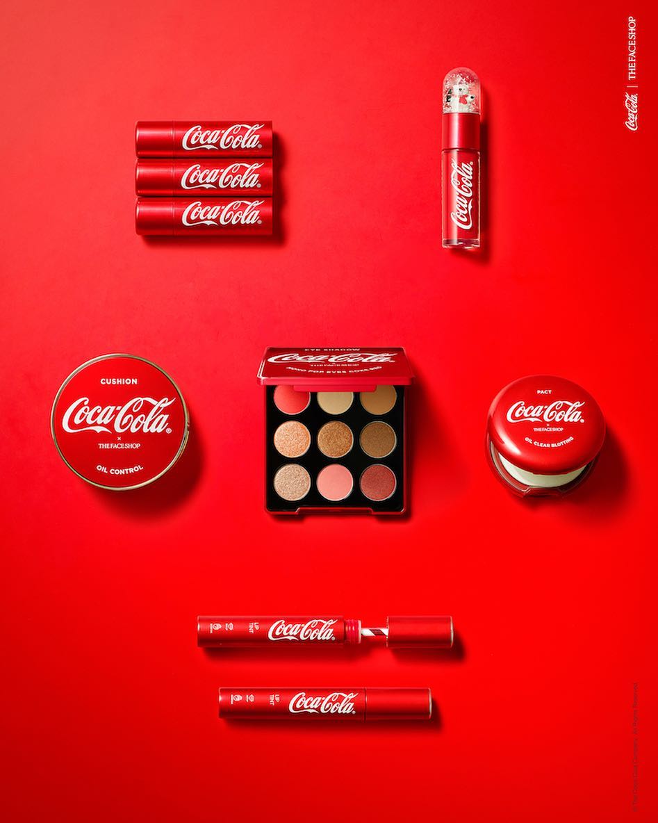 The Face Shop Coca- Cola Velvet Lipstick13 - Bici Cosmetic