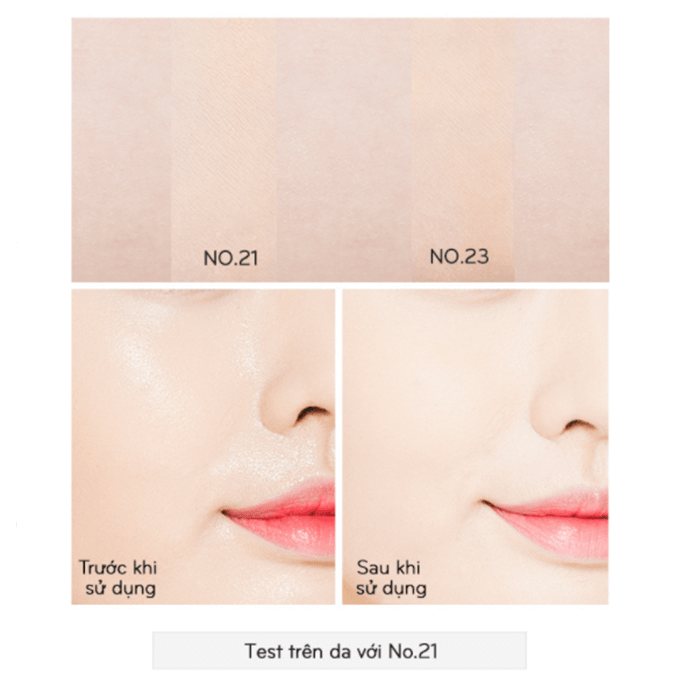 Phấn Phủ Missha Pro Touch Face Powder 2 tone màu