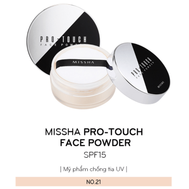 Phấn Phủ Missha Pro Touch Face Powder - 21