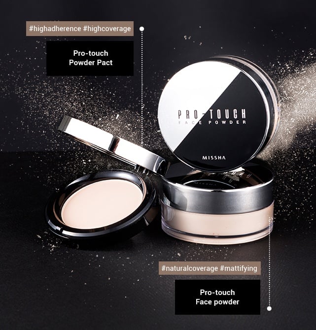 CHhi tiết sản phẩm Phấn Phủ Missha Pro Touch Face Powder