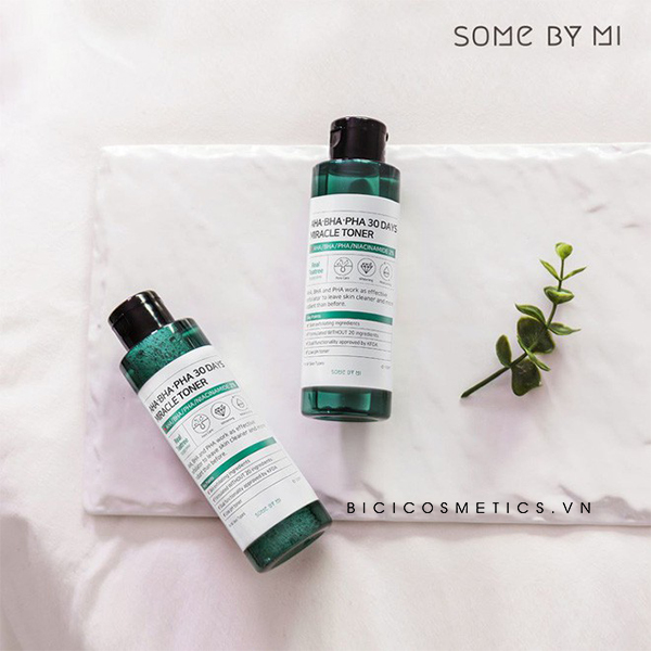 Miracle toner AHA- BHA-PHA 30 days của hãng mỹ phẩm Some By Mi