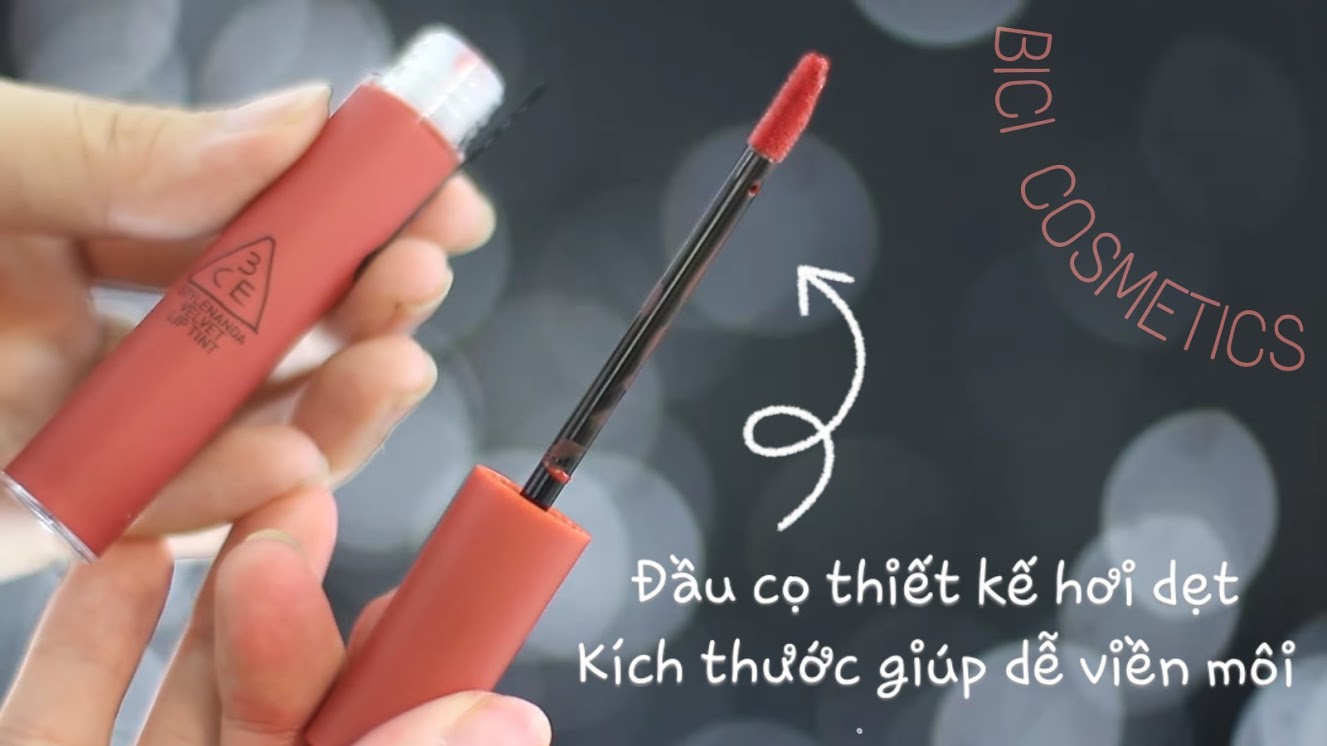 Son 3CE Velvet Lip Tint Going Right cam hồng đất