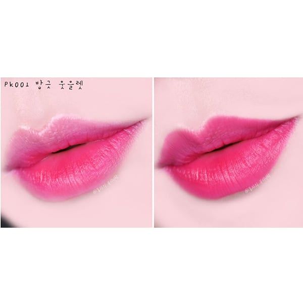  Son Tint Etude House Happy With Piglet Color In Liquid Lips Air Mousse 