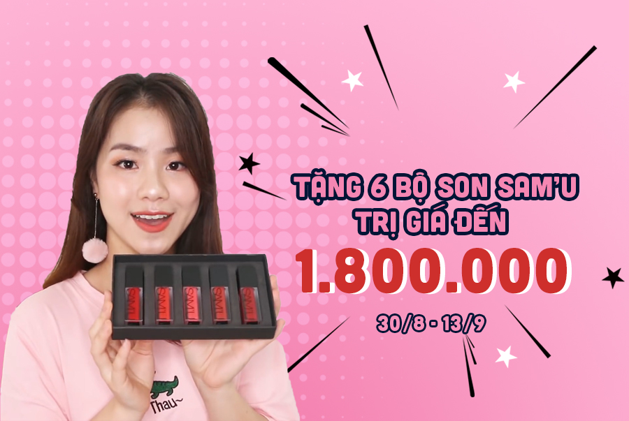 Qùa tặng Sam''u bici cosmetics