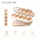  Bảng Che Khuyết Điểm 5 trong 1 FOCALLURE All In One Concealer Palette 01 | FA299 