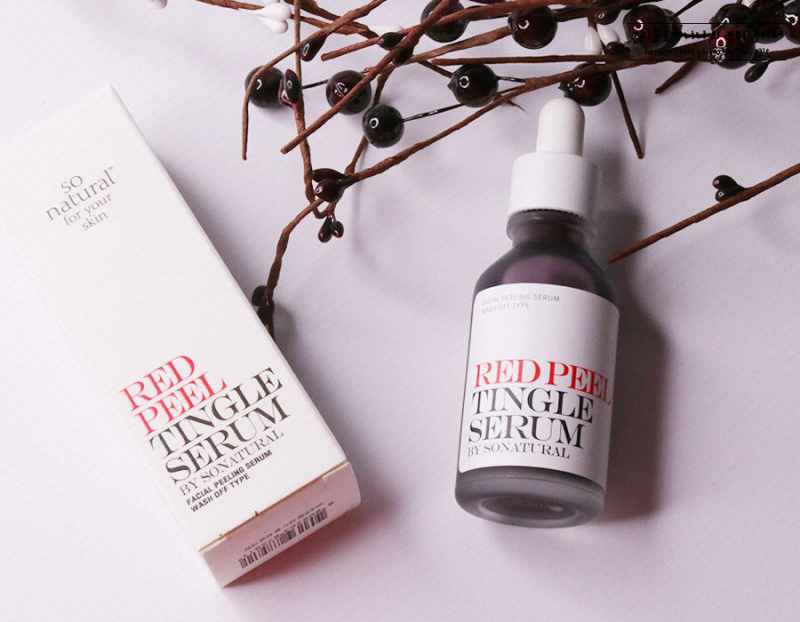 Red  Peel Tingle Serum Sonatural - Bici Cosmetics