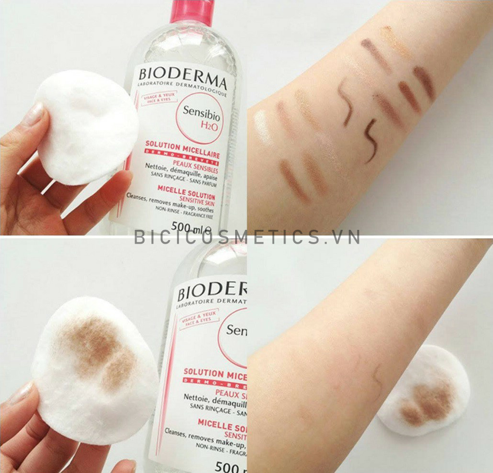 review nước tẩy trang Bioderma