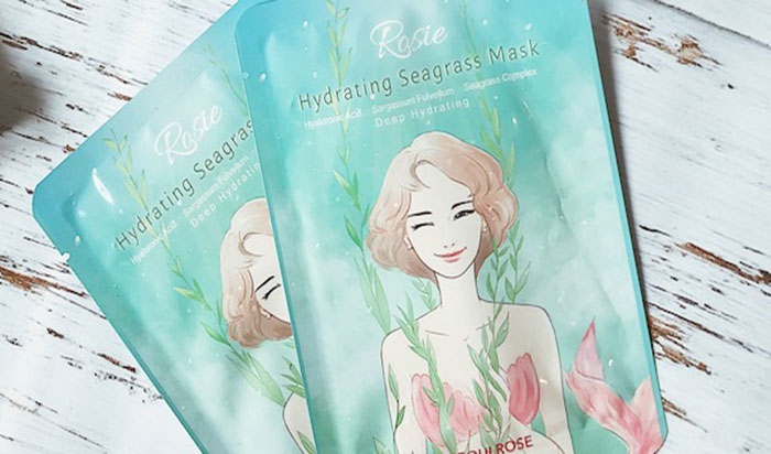 Mặt Nạ SeoulRose Rosie Hydrating Seagrass Mask - bicicosmetics.vn