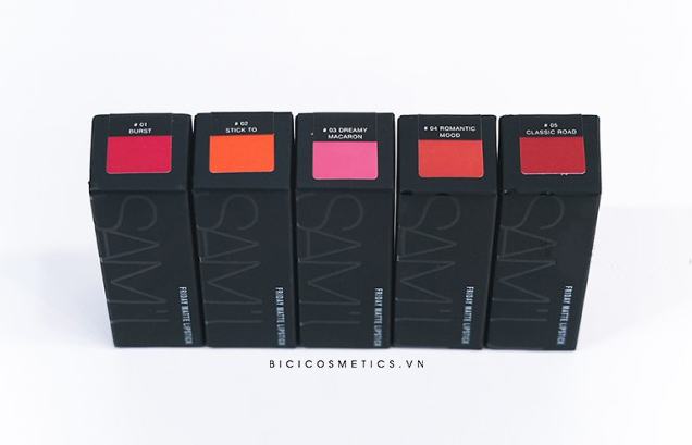 SAM’U Friday Matt Lipstick - Bici Cosmetics10