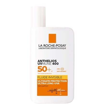  (MẪU MỚI) Sữa chống nắng chứa cơ chế bảo vệ da cao nhất LA ROCHE-POSAY Anthelios UVMune 400 Fluide Invisible SPF50+ 50ml 