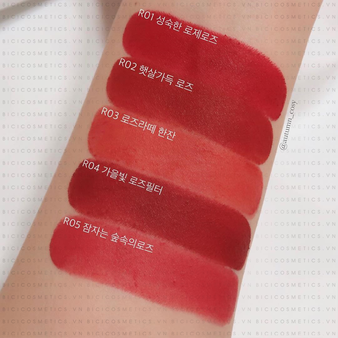 Black Rouge Rose Velvet Lipstick -Bici Cosmetics