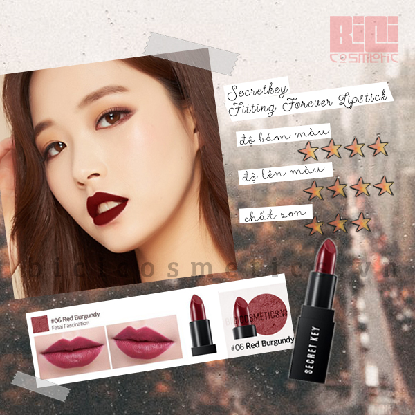 Thỏi son Secret Key 2 Thỏi son Secret Key 1
