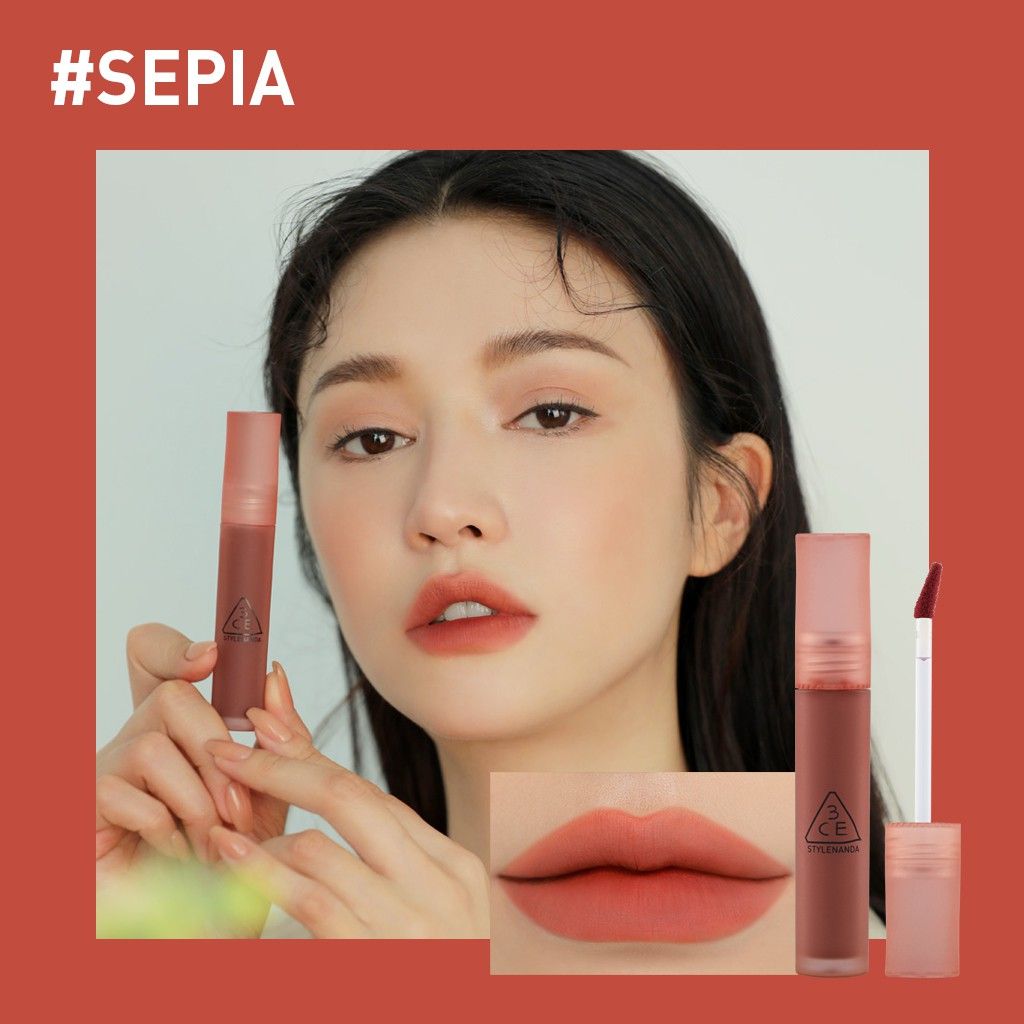  (FULL MÀU)Son Kem Tint Siêu Mịn 3CE Blur Water Tint 