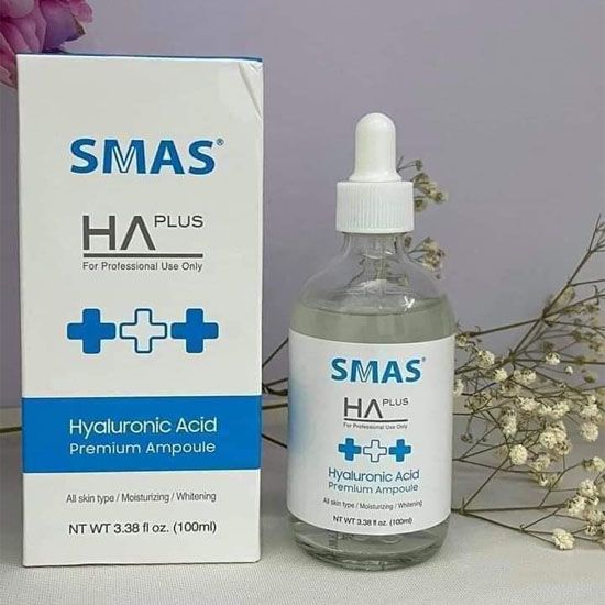  Tinh Chất Cấp Ẩm, Căng Bóng Sáng Da SMAS HA Premium Ampoule 100ml 