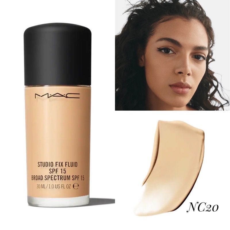 Kem Nền Che Phủ Tốt Kiềm Dầu MAC Studio Fix Fluid SPF 15 (Có Tem Phụ - –  Bicicosmetics