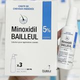  Dung Dịch Xịt Ngăn Ngừa Rụng Tóc, Kích Mọc Tóc Laboratoires Minoxidil Bailleul Solution 2% Và 5% 